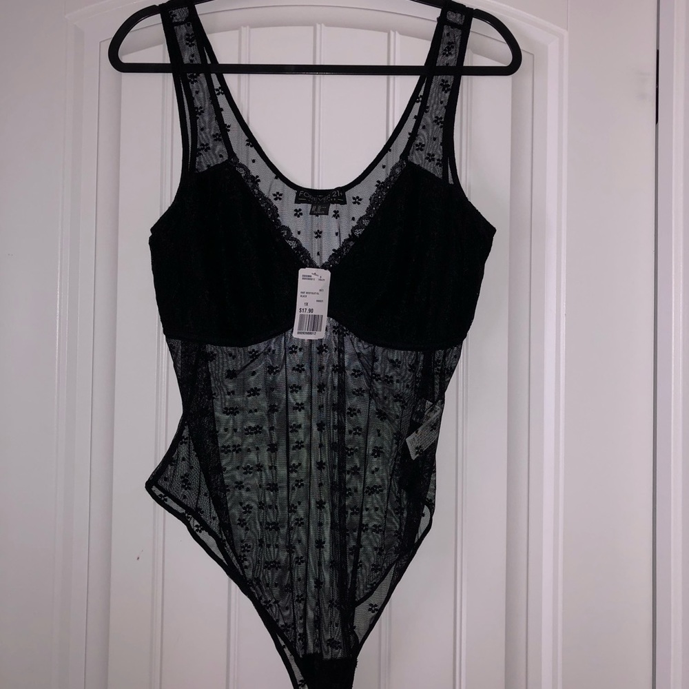 Black Lace Bodysuit